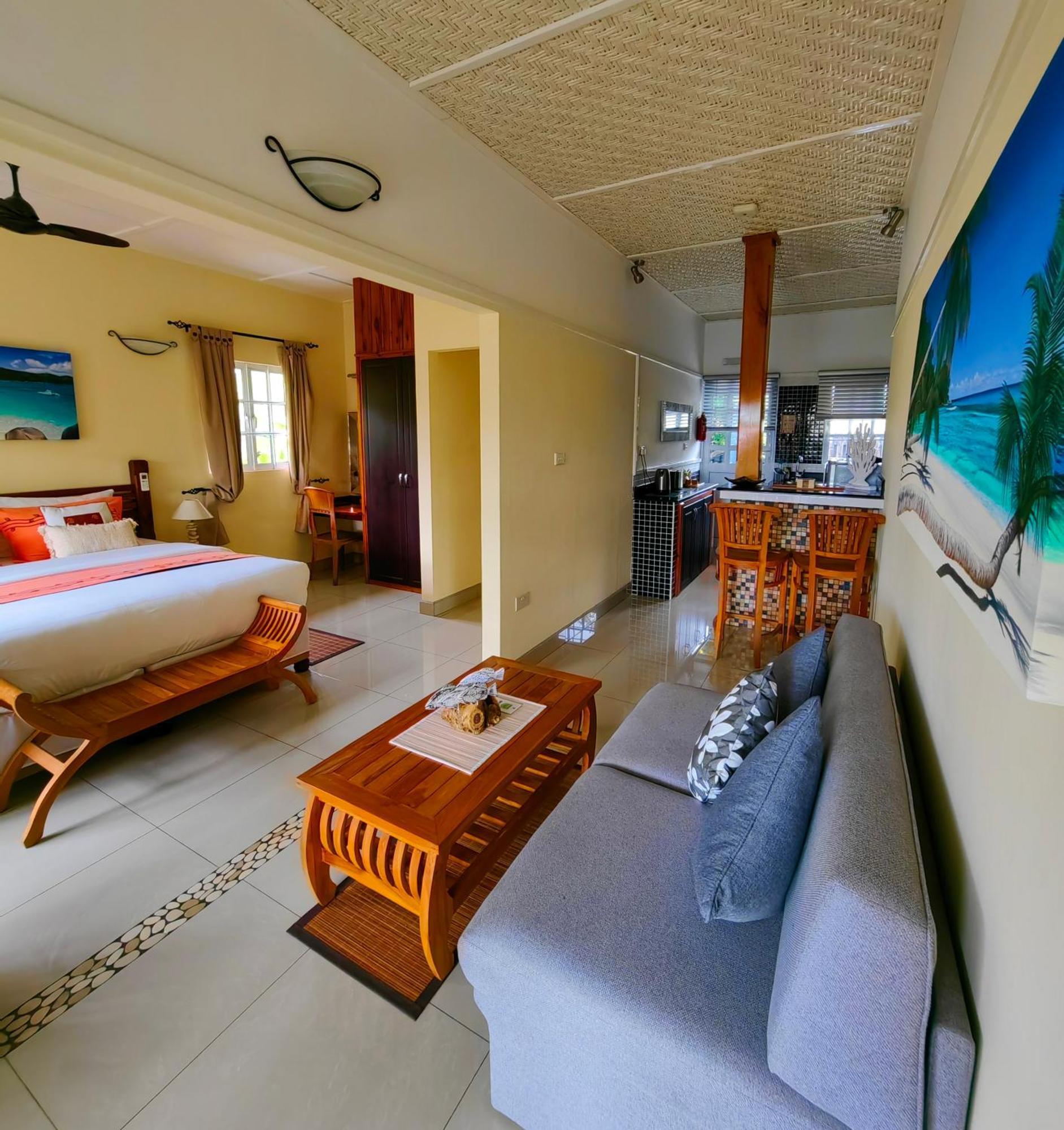 Maison Charme De L'Ile La Digue Exteriör bild