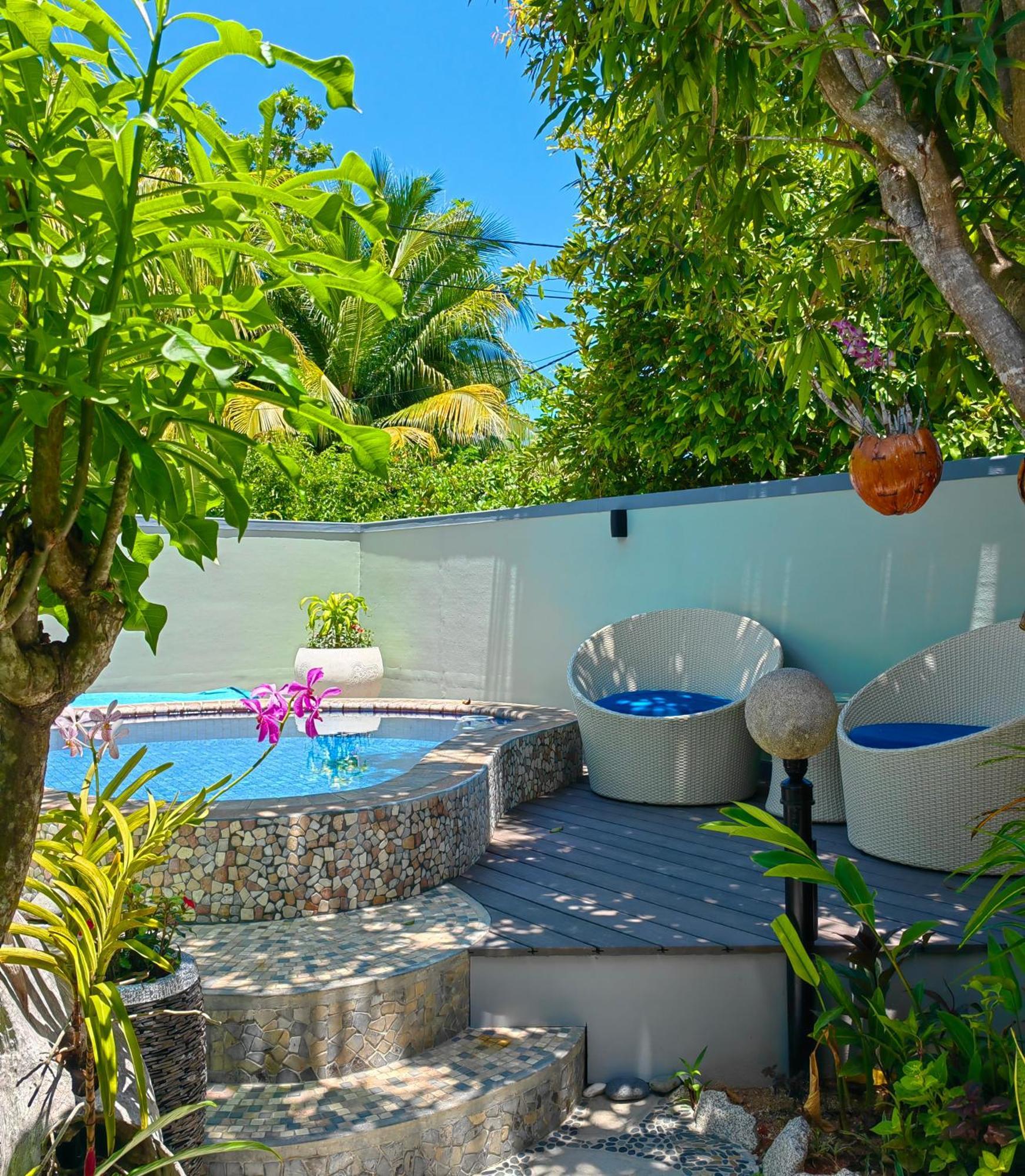 Maison Charme De L'Ile La Digue Exteriör bild