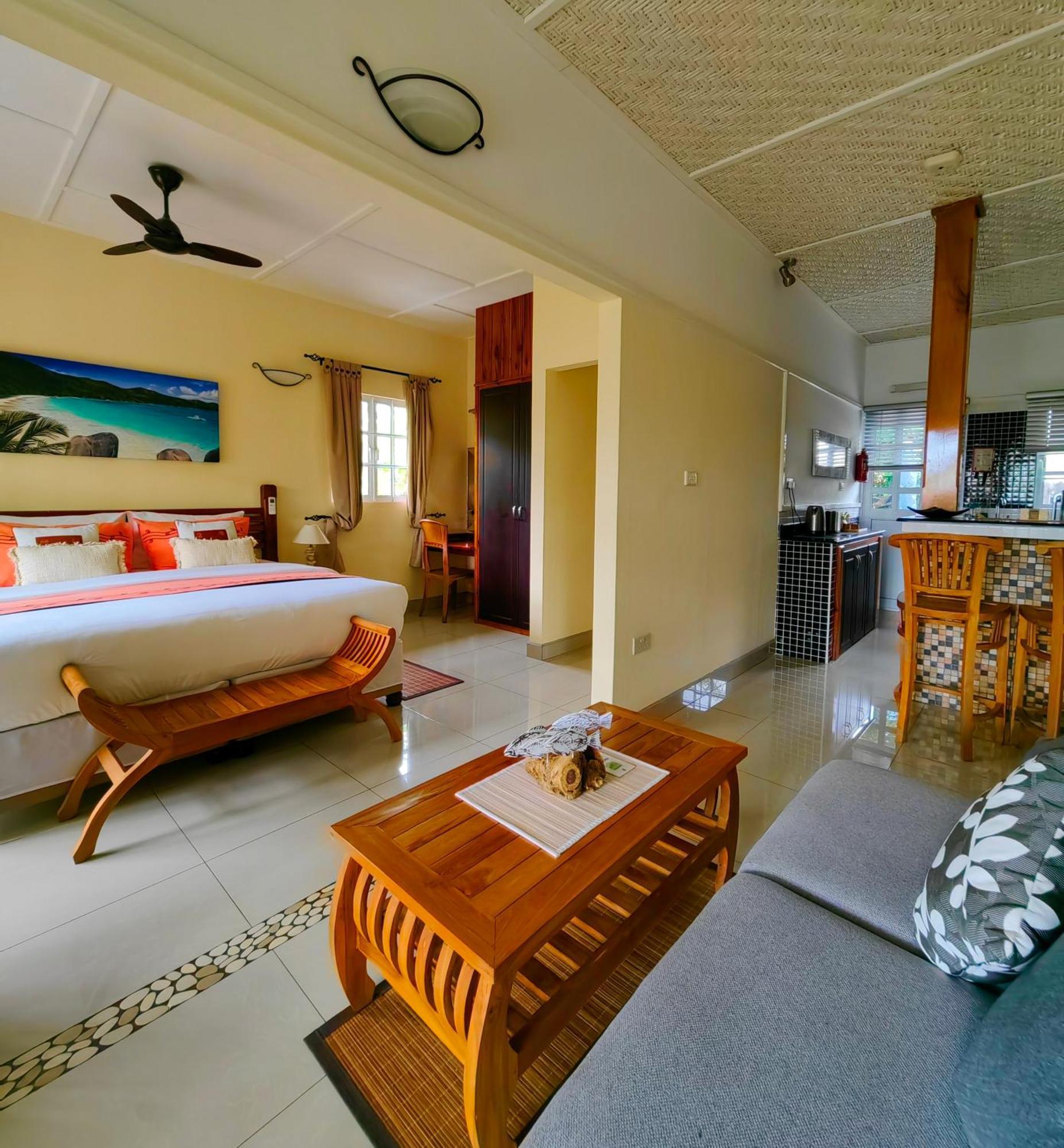 Maison Charme De L'Ile La Digue Exteriör bild