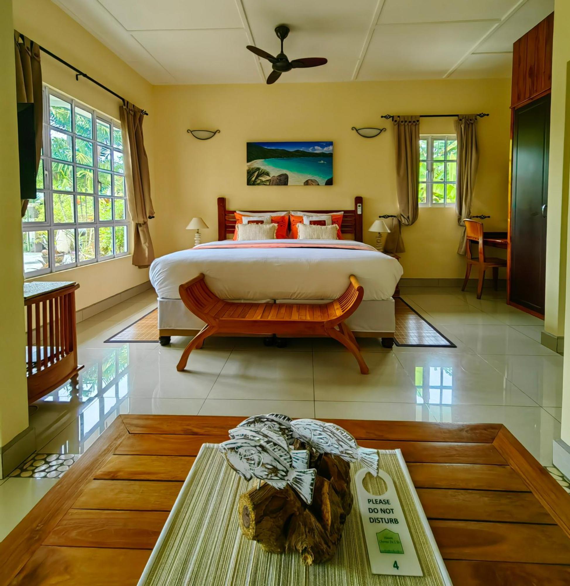 Maison Charme De L'Ile La Digue Exteriör bild